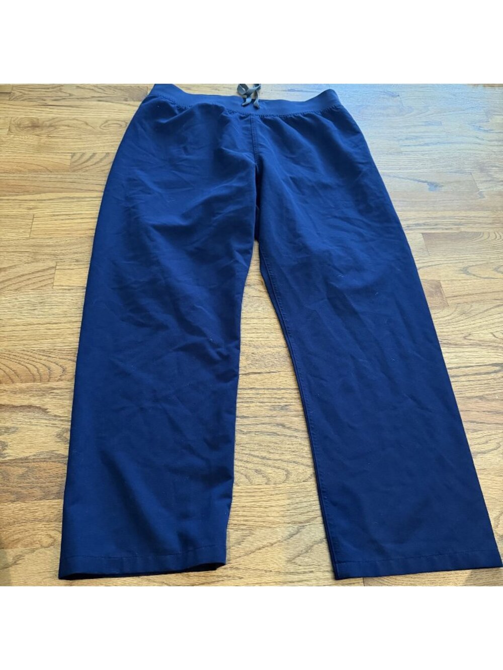 FIGS WOMENS DARK BLUE SCRUB PANTS PO 4010 XL PETITE